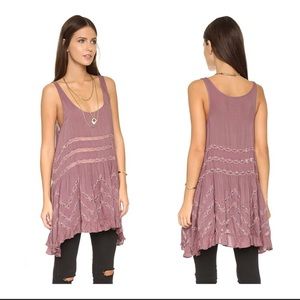 Free People
Swingy Lace Inset Tunic NWOT
